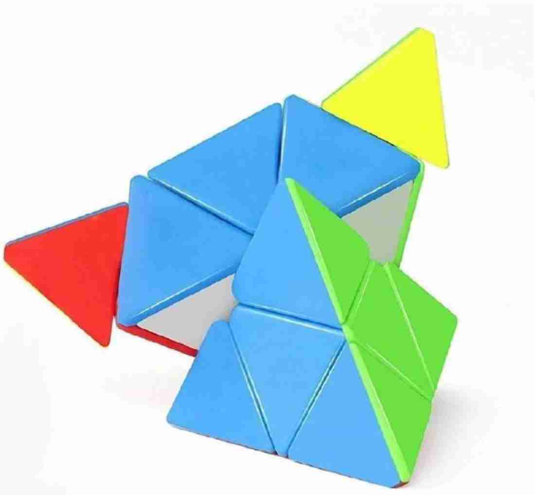 Negocio Pyramid Cube 3x3 Super Speed Stickerless Triangle Pyraminx Puzzle  Cube - Pyramid Cube 3x3 Super Speed Stickerless Triangle Pyraminx Puzzle  Cube . Buy CUBE, RUBIK CUBE toys in India. shop for