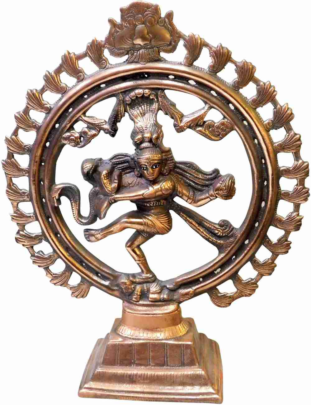 vinayakmoorti Idol Lord Shiva Dancing Natraj Murti Nataraja Shiv Statue  Brass Metal Home Décor Mandir Temple Gift Puja Pooja Decorative Showpiece -  41 cm Price in India - Buy vinayakmoorti Idol Lord