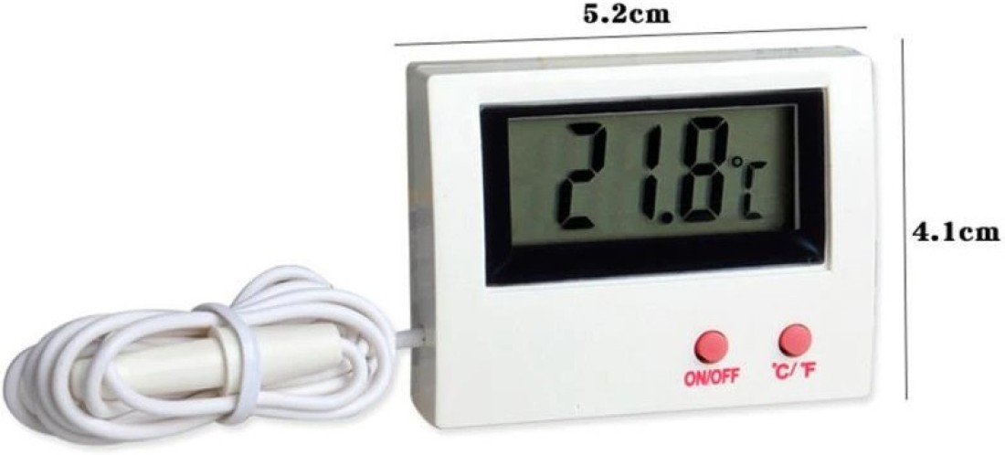 HT-5 Digital Electronic Water Thermometer with Probe For Aquarium Fish Tank  New