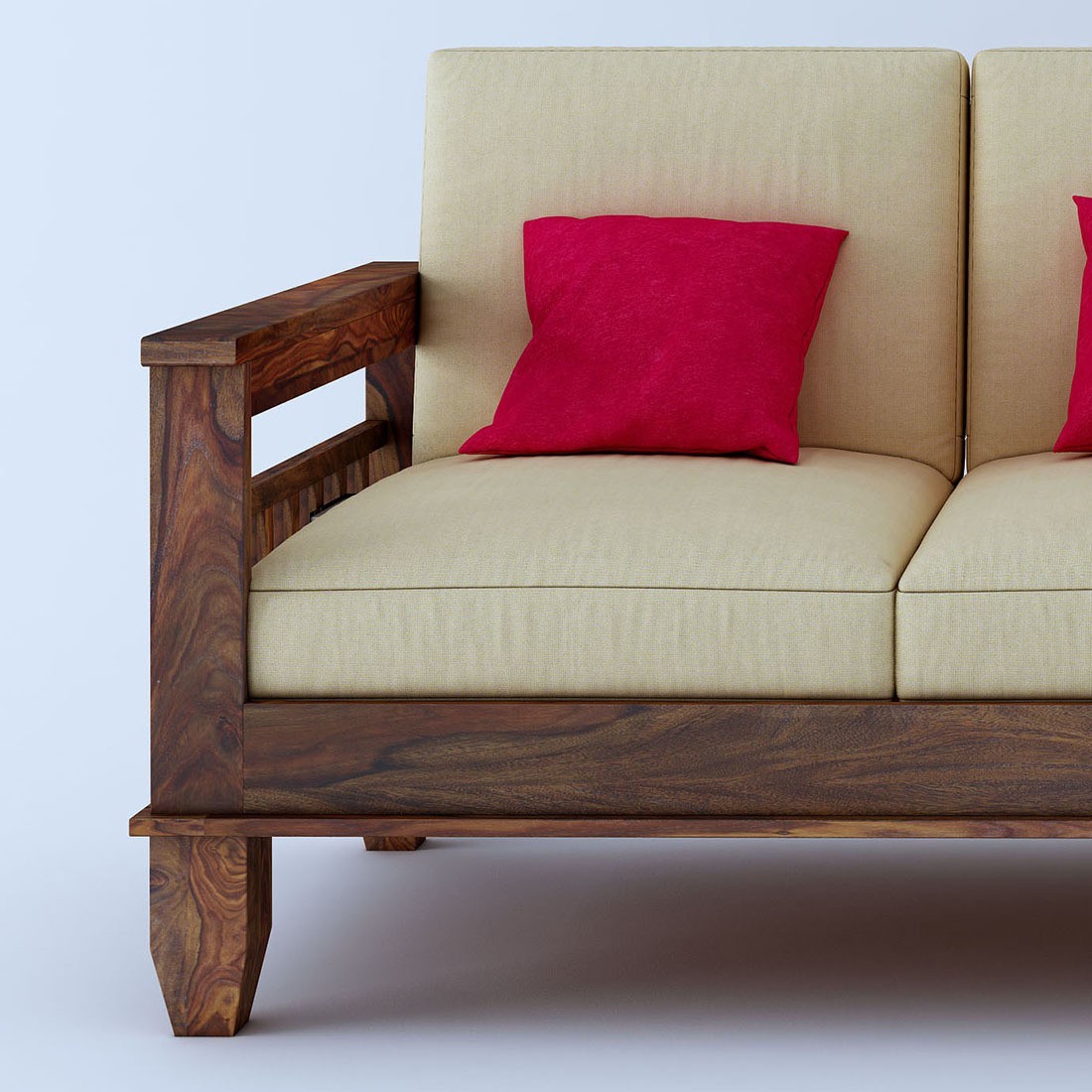 Flipkart wooden online sofa set