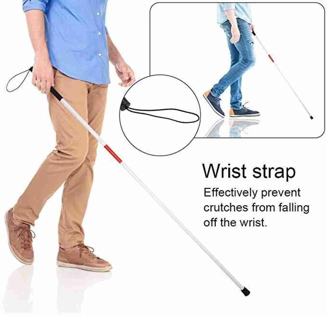 IWALK Imported Blind walking stick - Light weight Walking Stick Price in  India - Buy IWALK Imported Blind walking stick - Light weight Walking Stick  online at