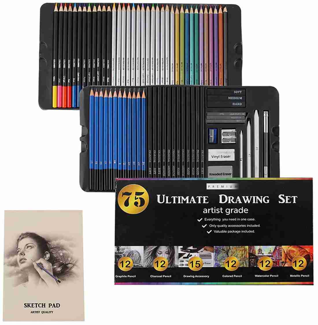 Drawing Pencil Kit 12/Pkg