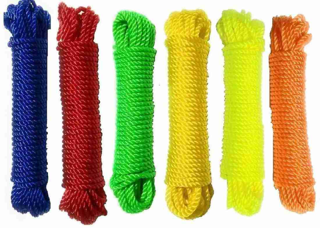 MYORA Cloth Drying Rope with Hooks Elastic Cloth Hanging Rope with