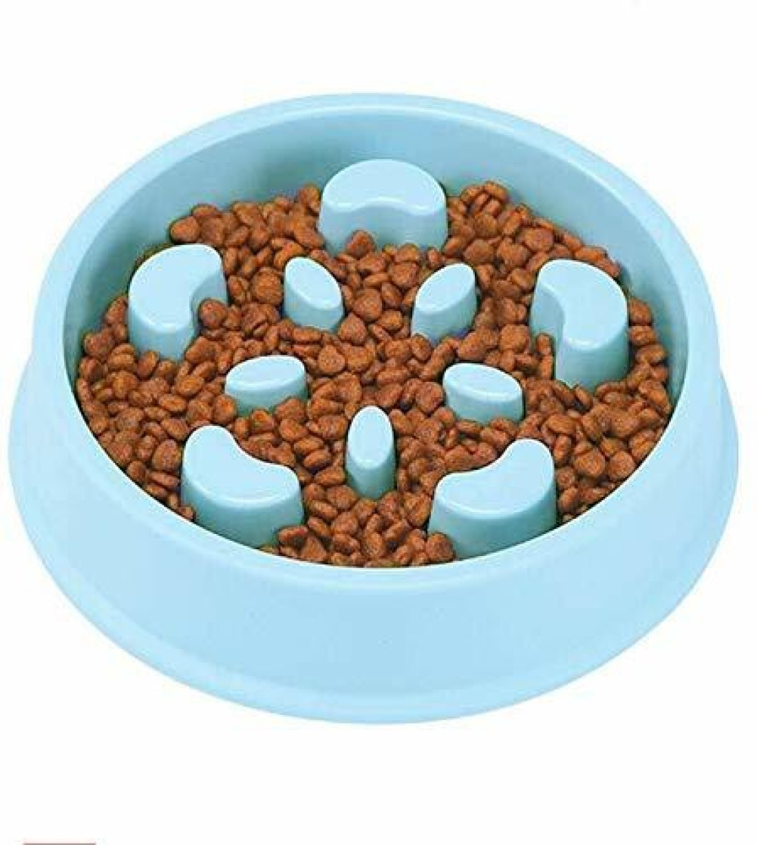 Dog Slow Feeder Bowl, Non Slip Puzzle Bowl - Anti-gulping Pet Slower Food  Feeding Dishes - Interactive Bloat Stop Dog Bo