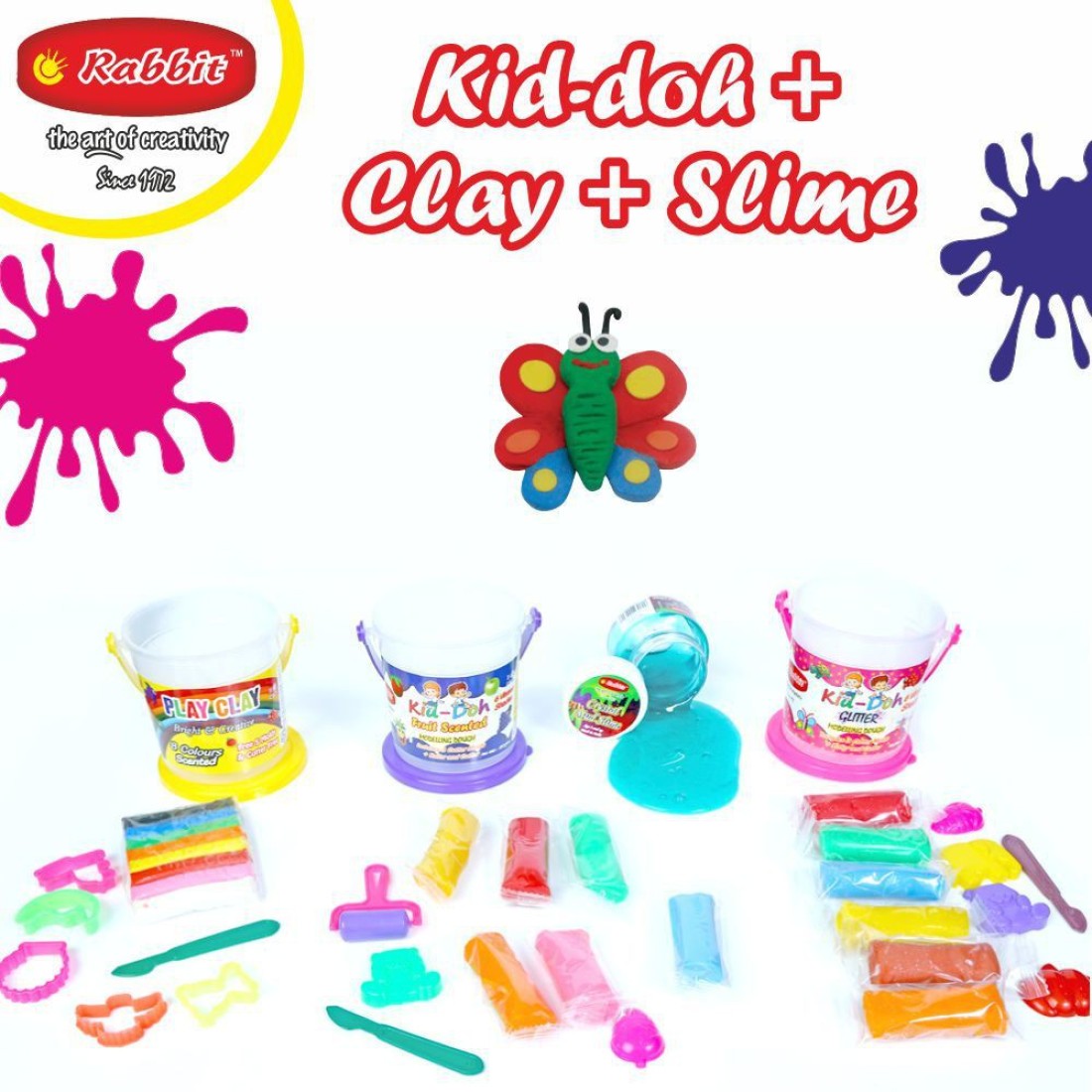 nontoxic 100g soft clay for slime