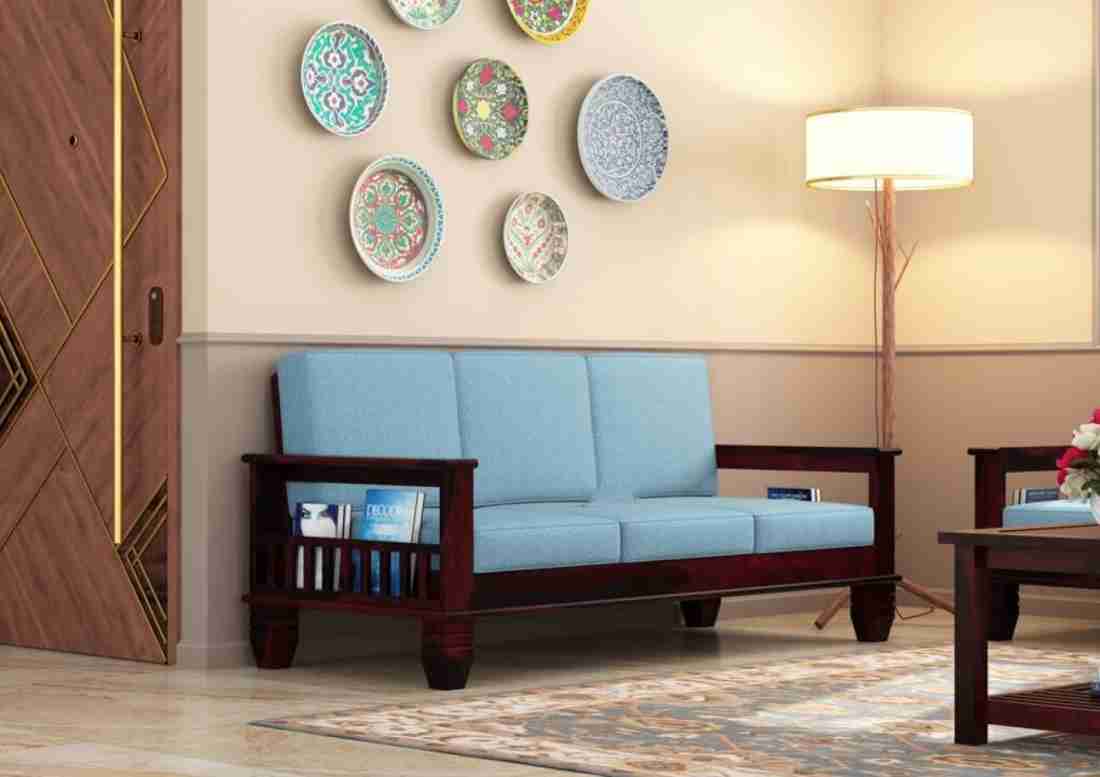 Royal Place Sheesham Wood Seater Sofa Set For Living Room