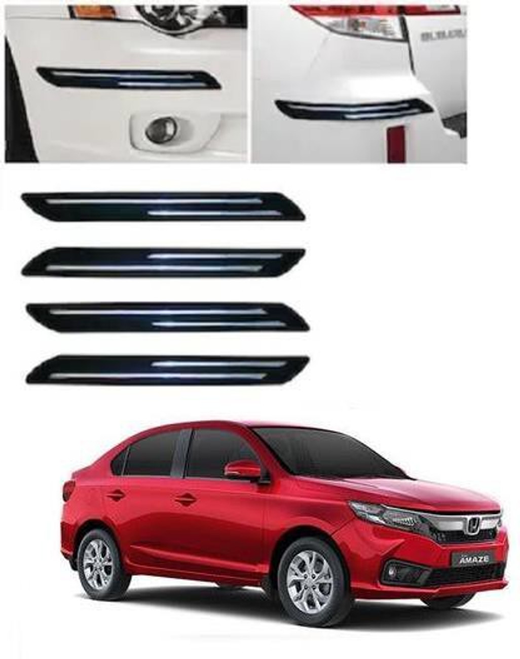 ARNEJA Rubber Car Bumper Guard Price in India Buy ARNEJA Rubber
