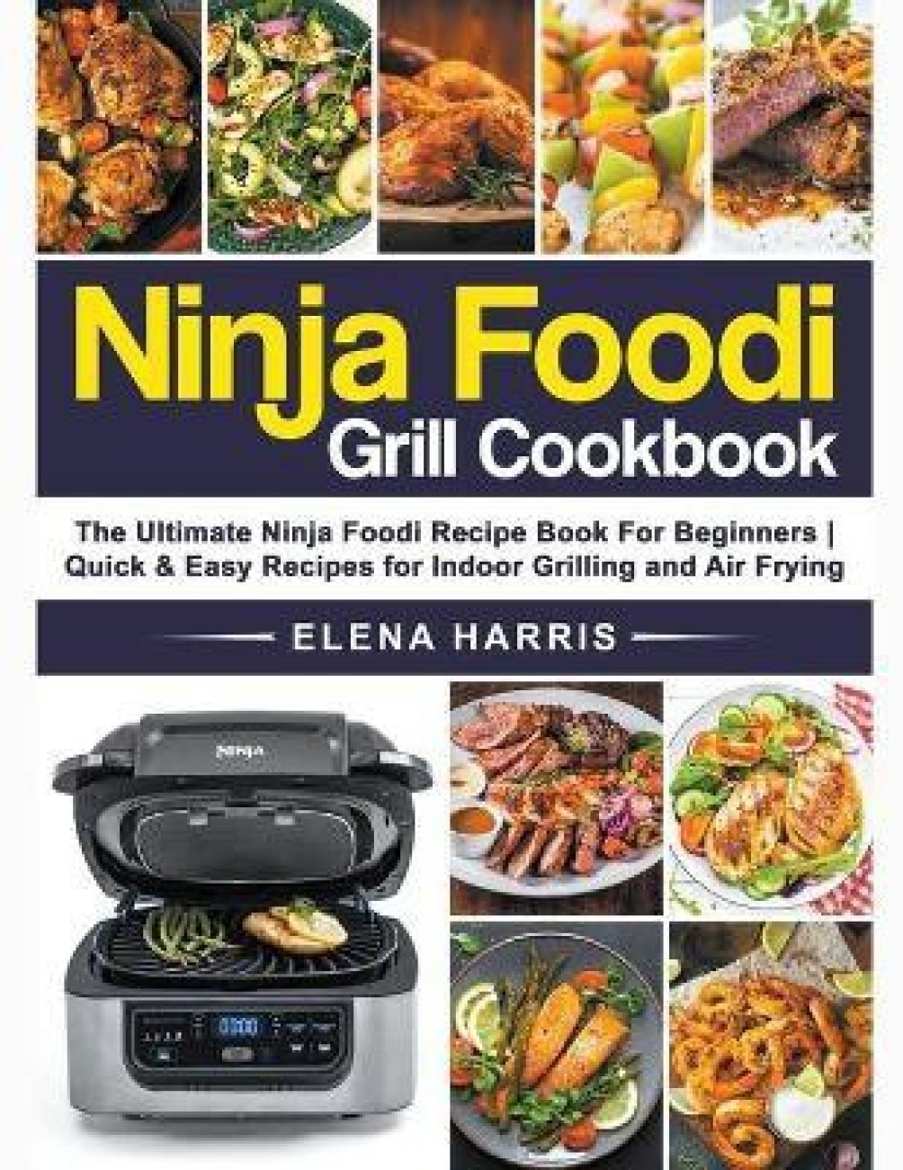 Ninja air fryer 2025 grill recipe book