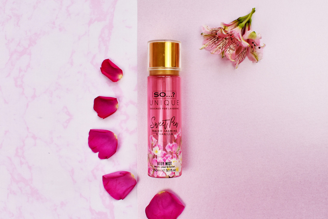 So unique sweet pea body sale mist