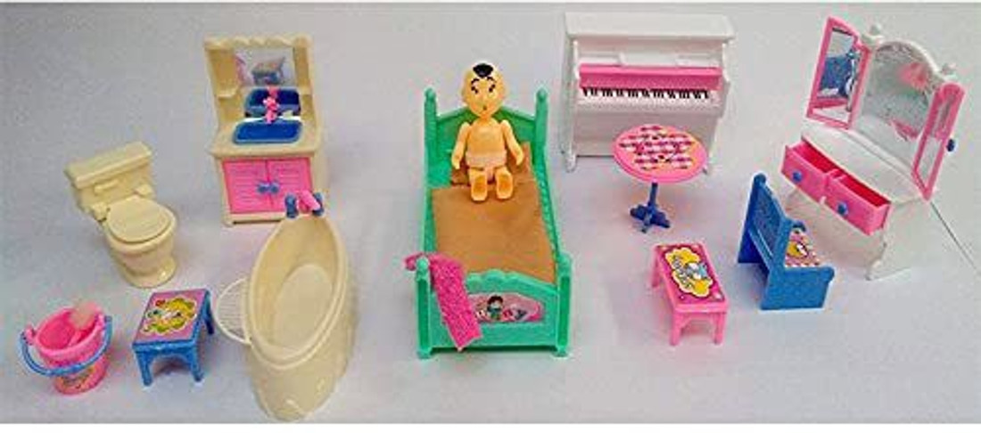 Doll House Pizza Ice Cr Set for Girl s Combo of 2