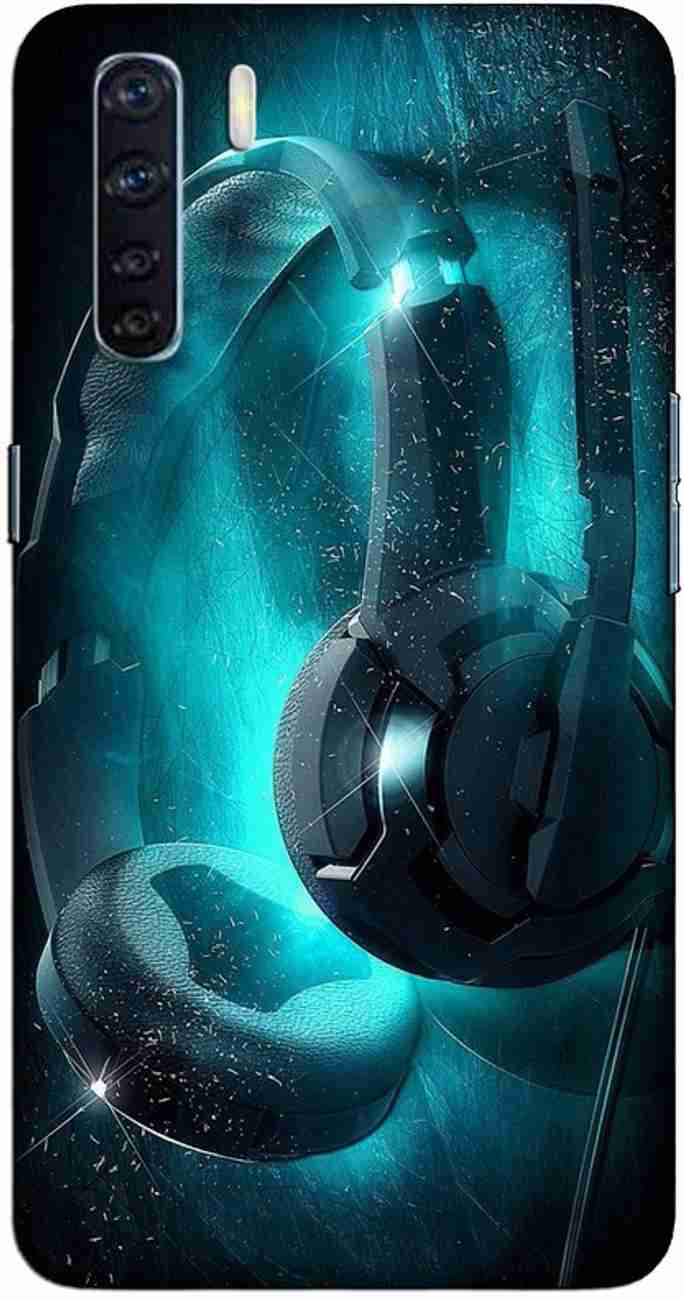 CROKIAN Back Cover for Oppo F15 Headphone Back Cover CROKIAN