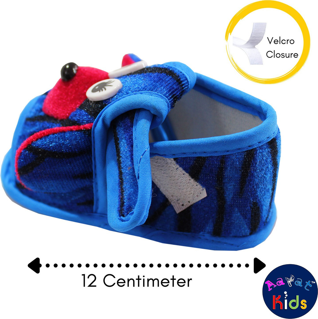 Infant velcro booties deals