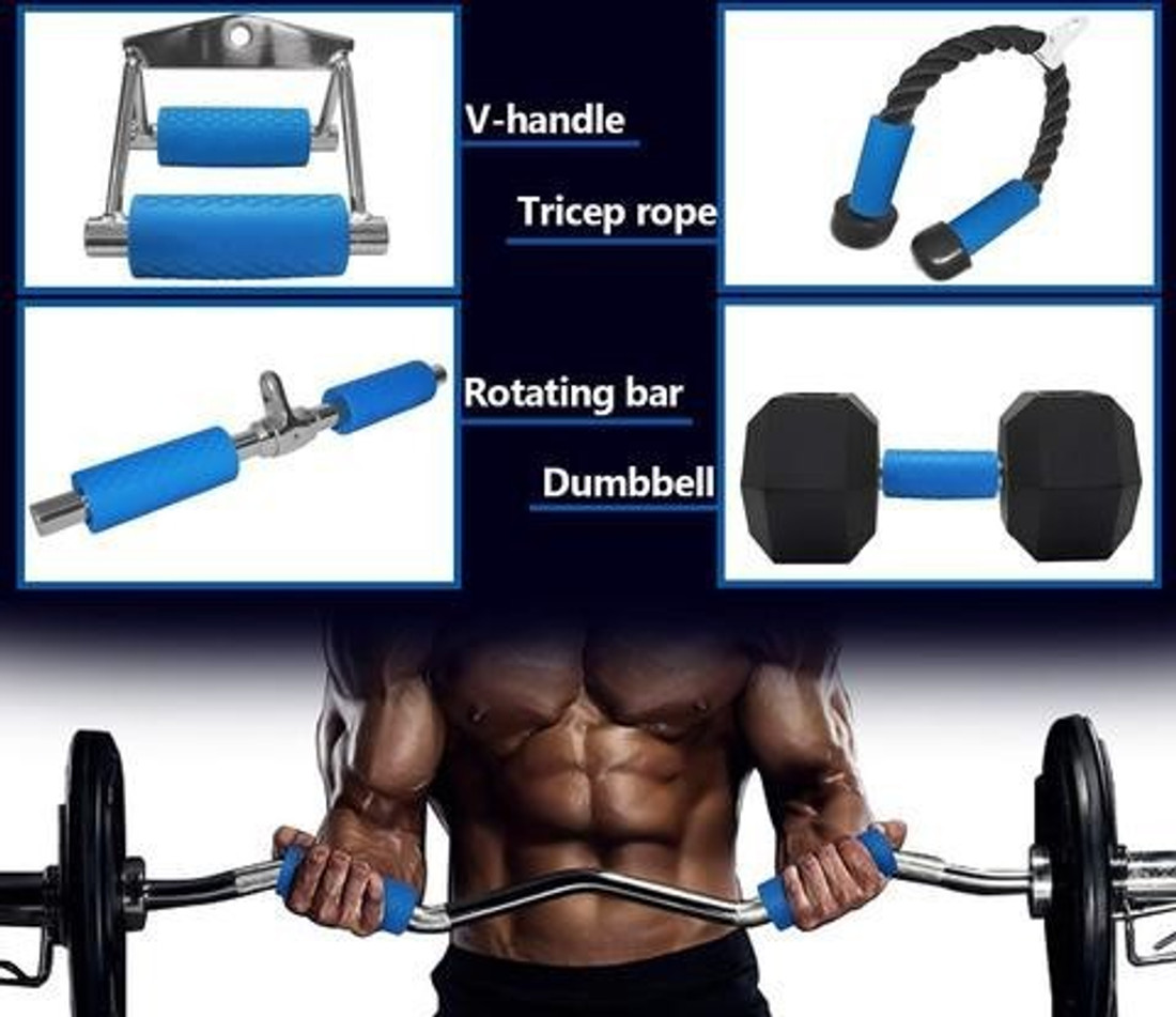 Fat hot sale grip barbell