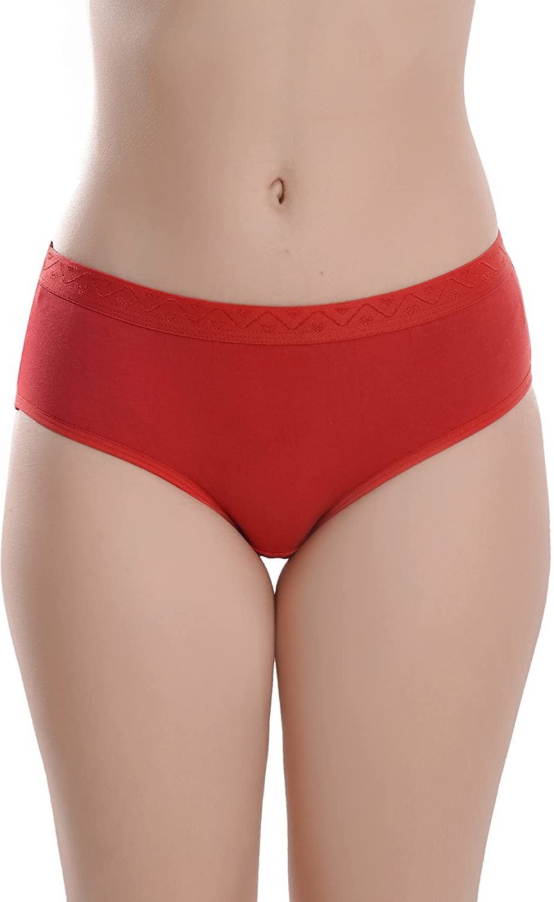 UDVD - U DESIRE V DESIGN Women Hipster Red Panty - Buy UDVD - U DESIRE V  DESIGN Women Hipster Red Panty Online at Best Prices in India