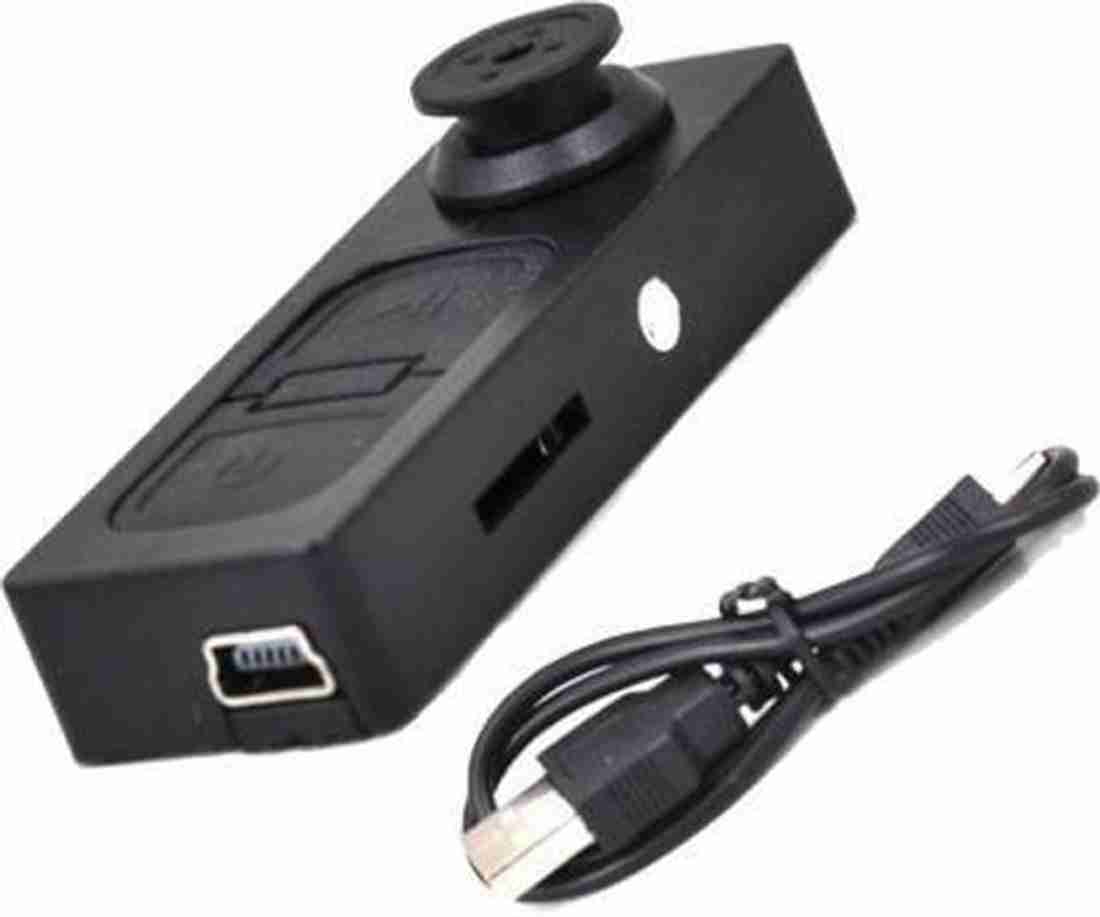 SATTOBISION HD Mini DVR Spy Button Camera Hidden Video Recorder