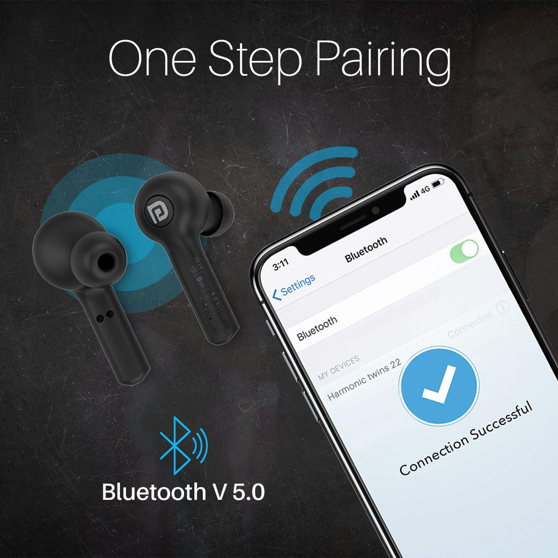 Portronics harmonics twins 22 smart tws earpods hot sale review