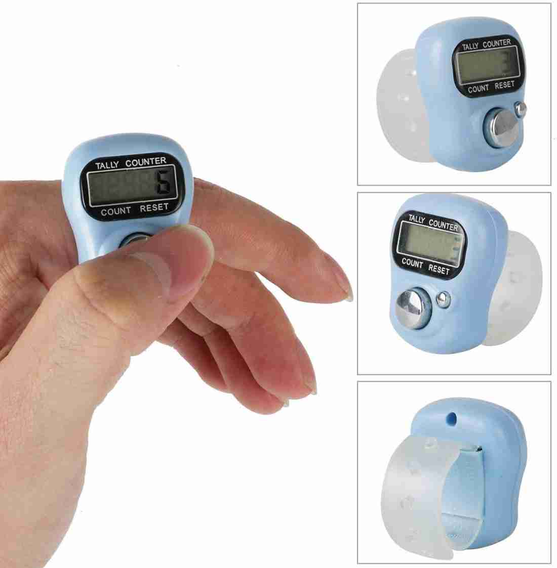 DSTECHBAR Tally Counter Digital Finger Counter Number Lap Tracker