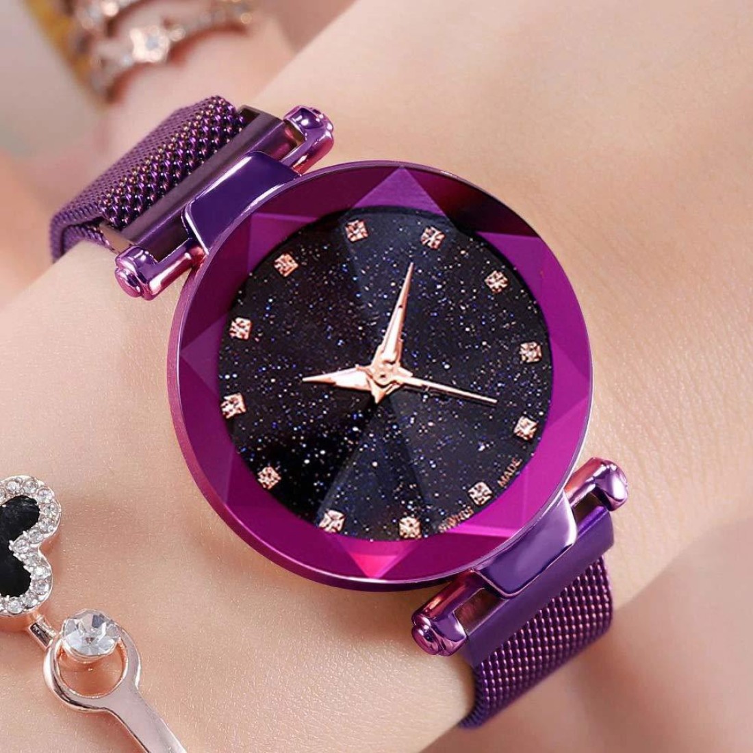 KBL Analogue Womens Watch (Purple Colored Strap) Analogue Womens Watch (Purple Colored Strap) (Pack of 1) Analog Watch - For Women