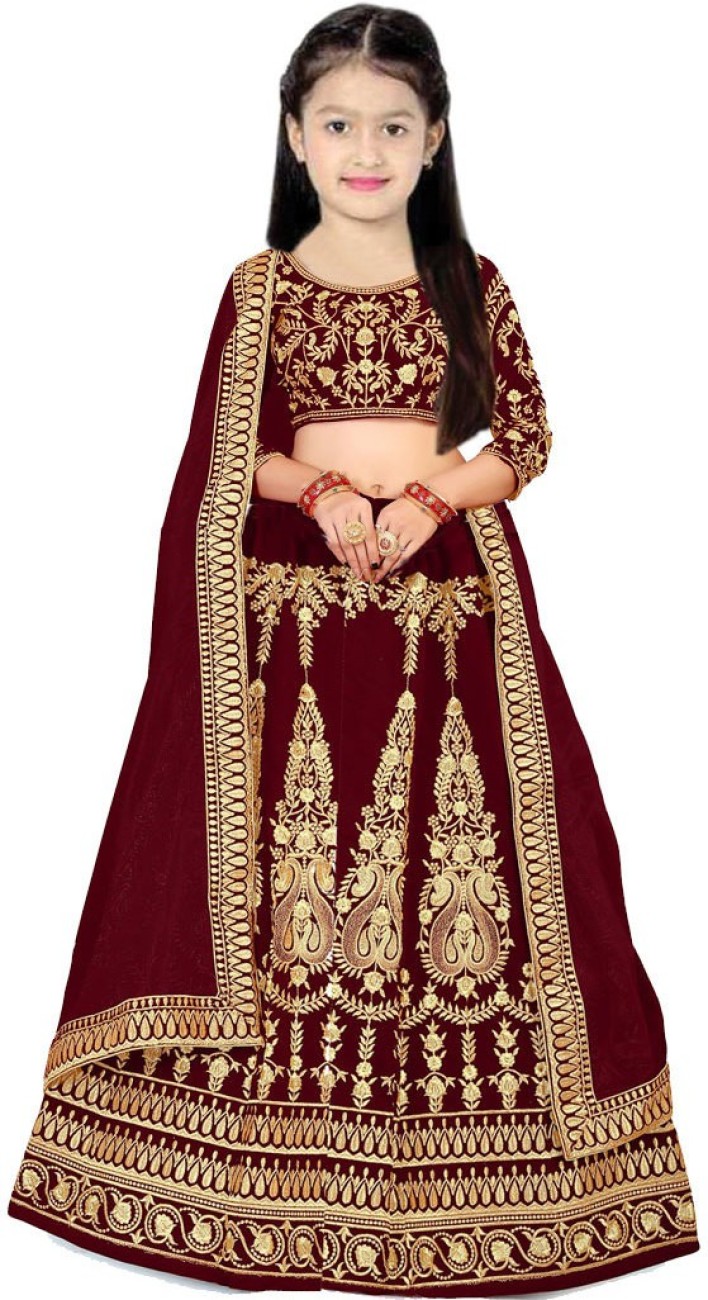 Chhote bachho outlet ki lehenga choli