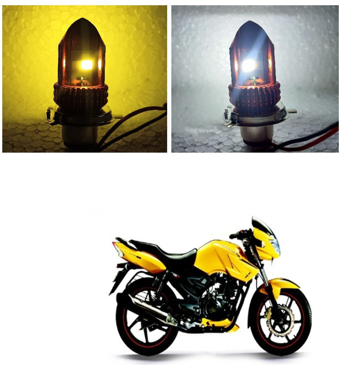 PECUNIA LED Headlight for TVS Apache RTR 160 Price in India Buy