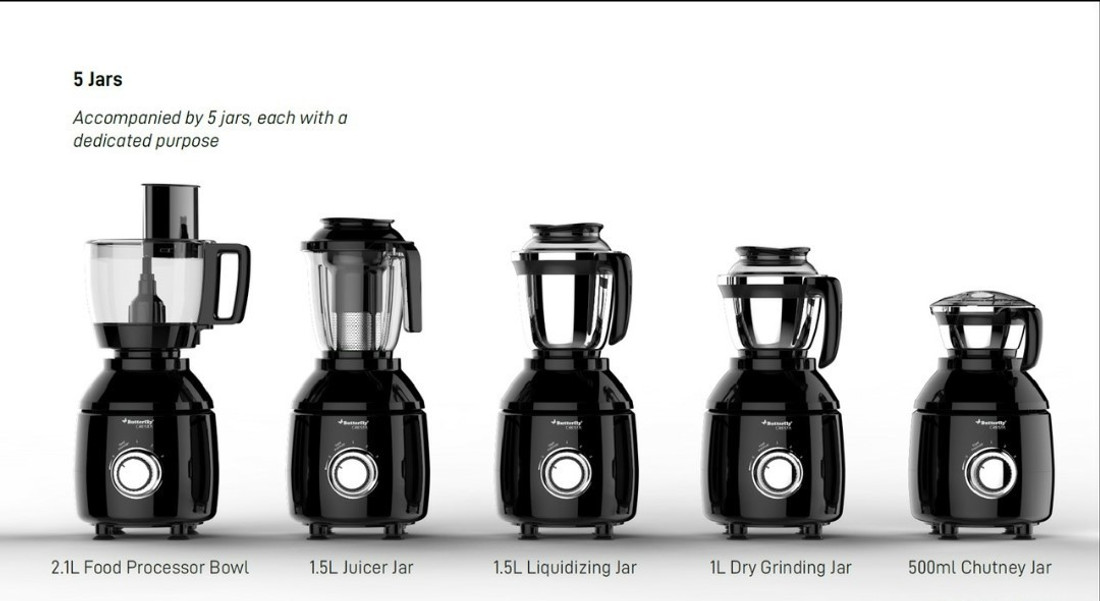 Butterfly cresta outlet mixer grinder