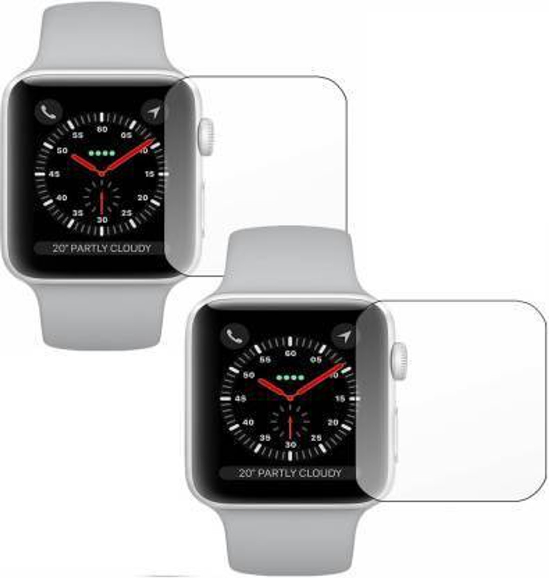 D.P ENTERPRISES Edge To Edge Screen Guard for RM Apple watch