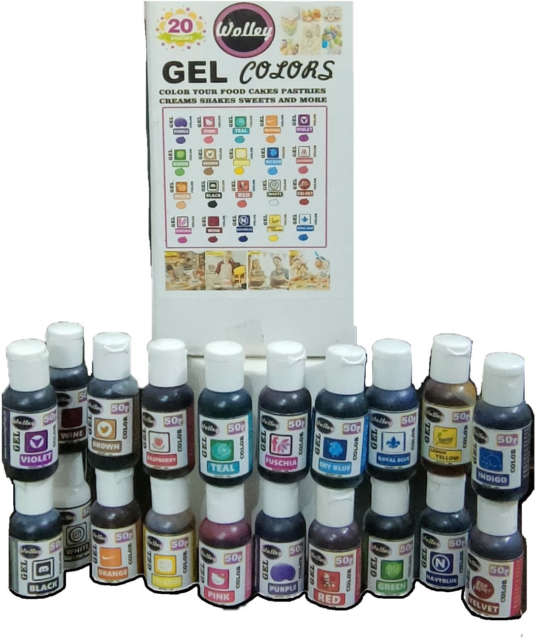 Camlin Kokuyo Student 24-Shade Water Color Paint Cake Set : Amazon.in: Home  & Kitchen