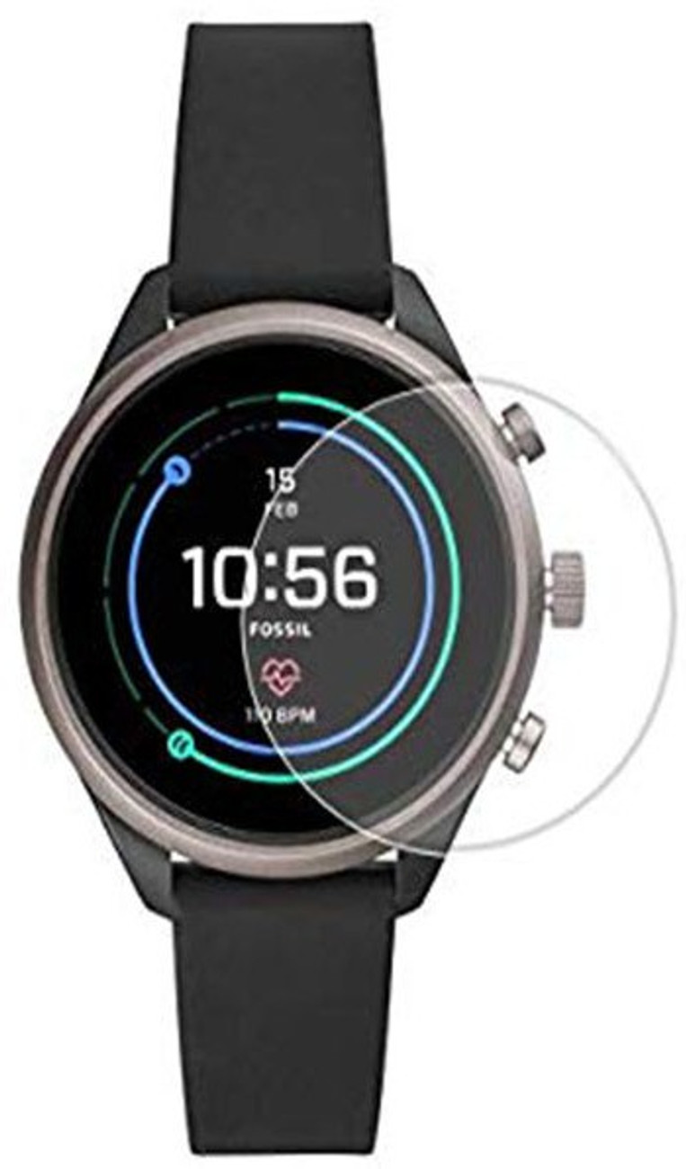 TEINSTORE Edge To Edge Screen Guard for FOSSIL Sport 43 Smartwatch