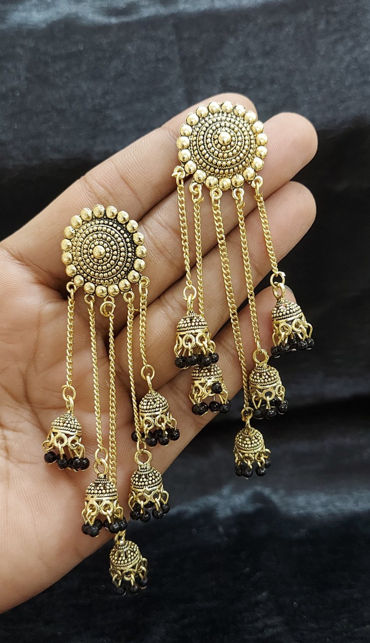 Jhumka deals latkan earrings