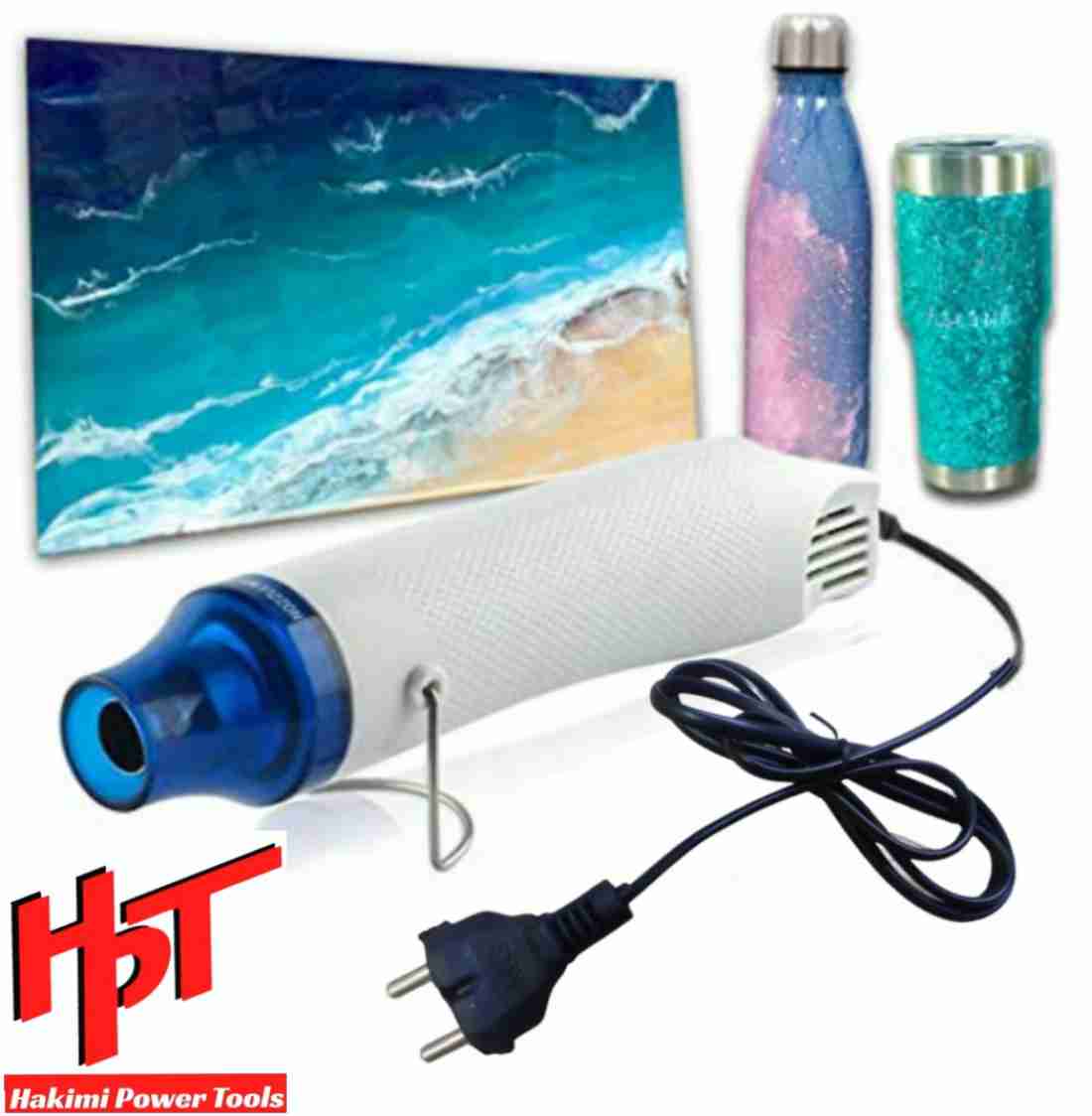 DIY Mini Portable Hot Air Gun, for Drying Paint Embossing, DIY Acrylic  Resin Craft, Multifunctional Hand-hold Heat, 220V/300W