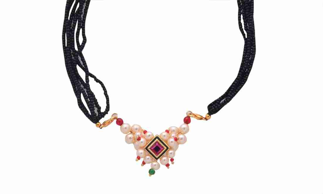 Gargish Traditional Kolhapuri Style Nath Mangalsutra with Pot