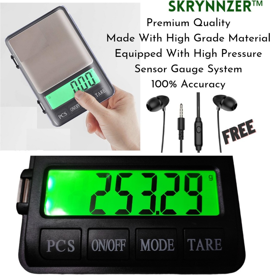 Buy Eagle PKT-999, Digital Weighing Scale Small & Portable, 600gm Capacity,  0.01g Accuracy - Mini Weight Machine with Low battery, Overload Indicator,  Pocket Scale for Gold & Silver Ornaments, Kitchen, Jewellery Online