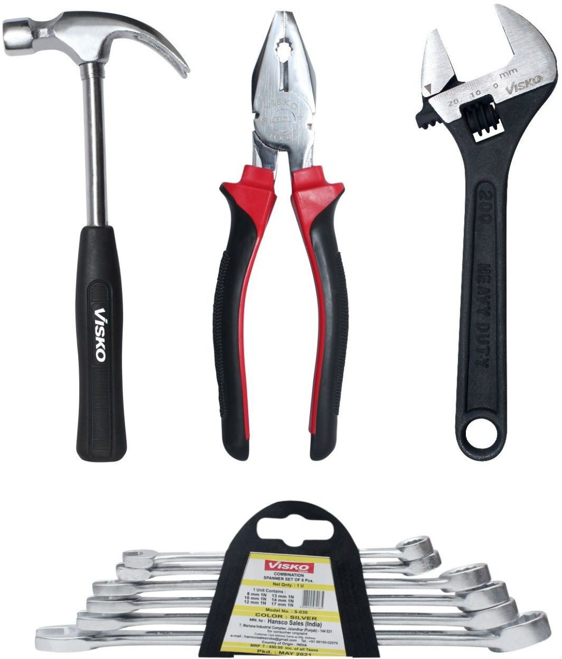 Visko on sale spanner set