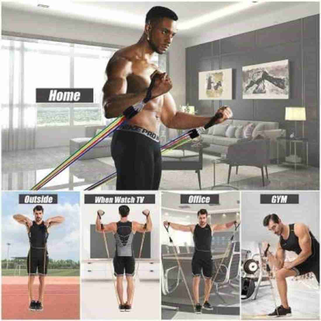 SERCUI 11 multiple Exercise stretching Physical Therapy & Home gym