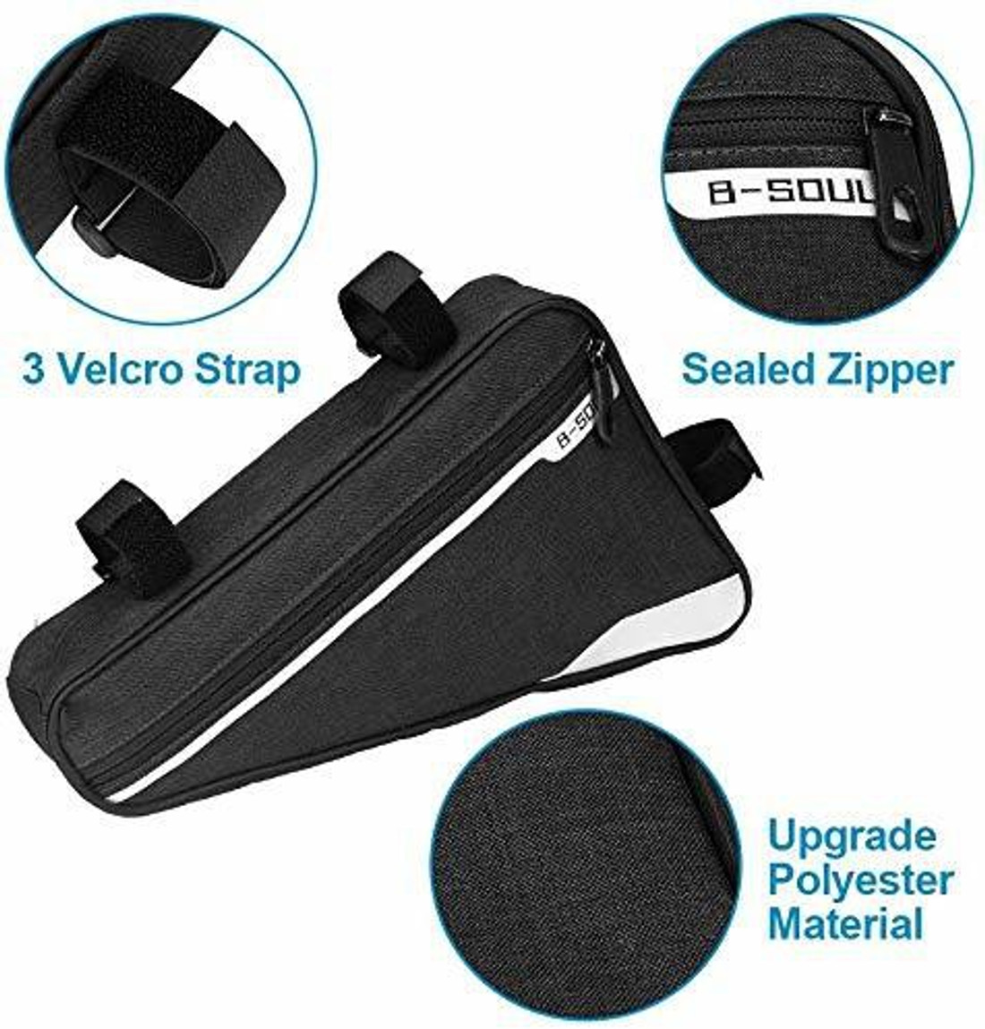 Velcro deals bike bag