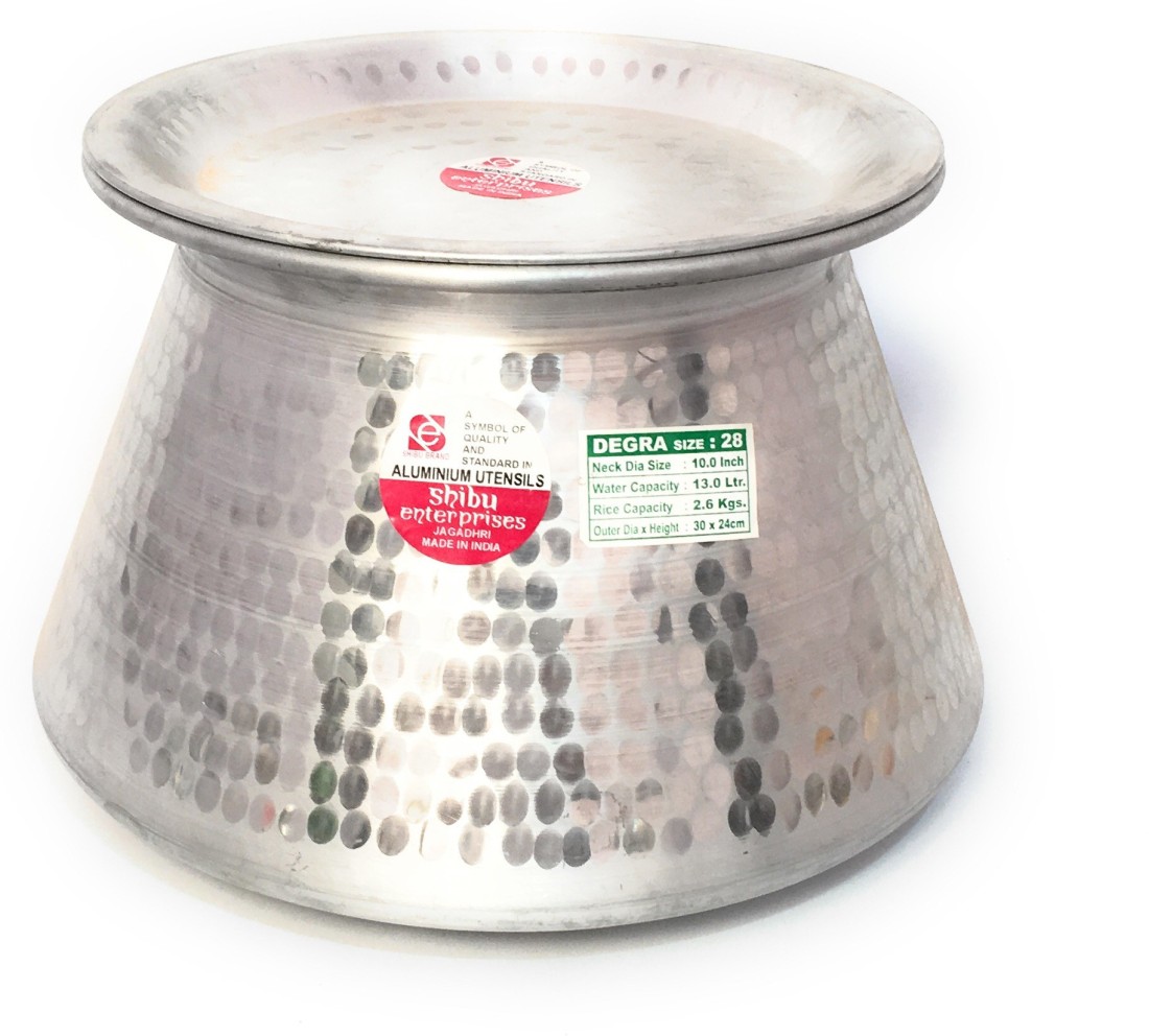 Aluminium Biryani Cooking Pot, Capacity: 25 KG