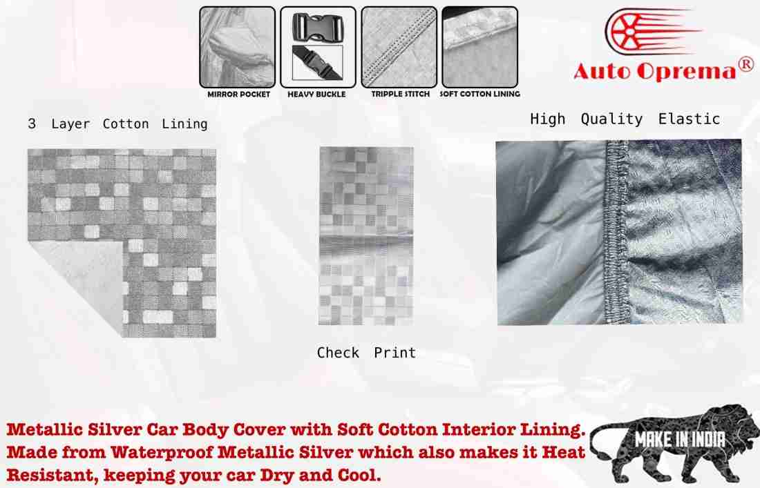 Buy Auto Oprema Magic Metallic Silver Car Body Cover for Renault