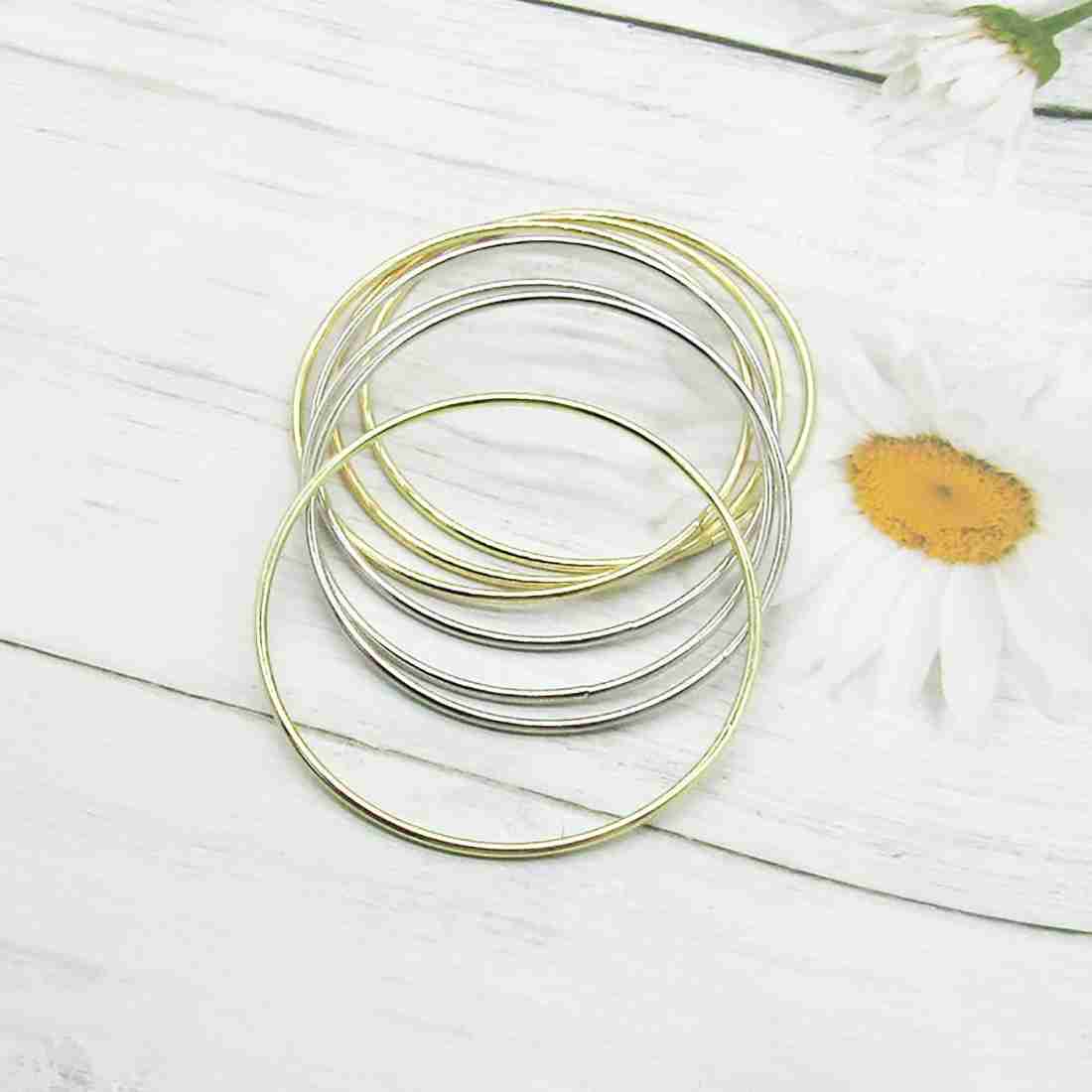 5 Pack Floral Hoop Dream Catcher Metal Rings,Gold Metal Rings Hoops Macrame  Rings for DIY Crafting Dream Catcher and Crafts(6 Inch) : : Home