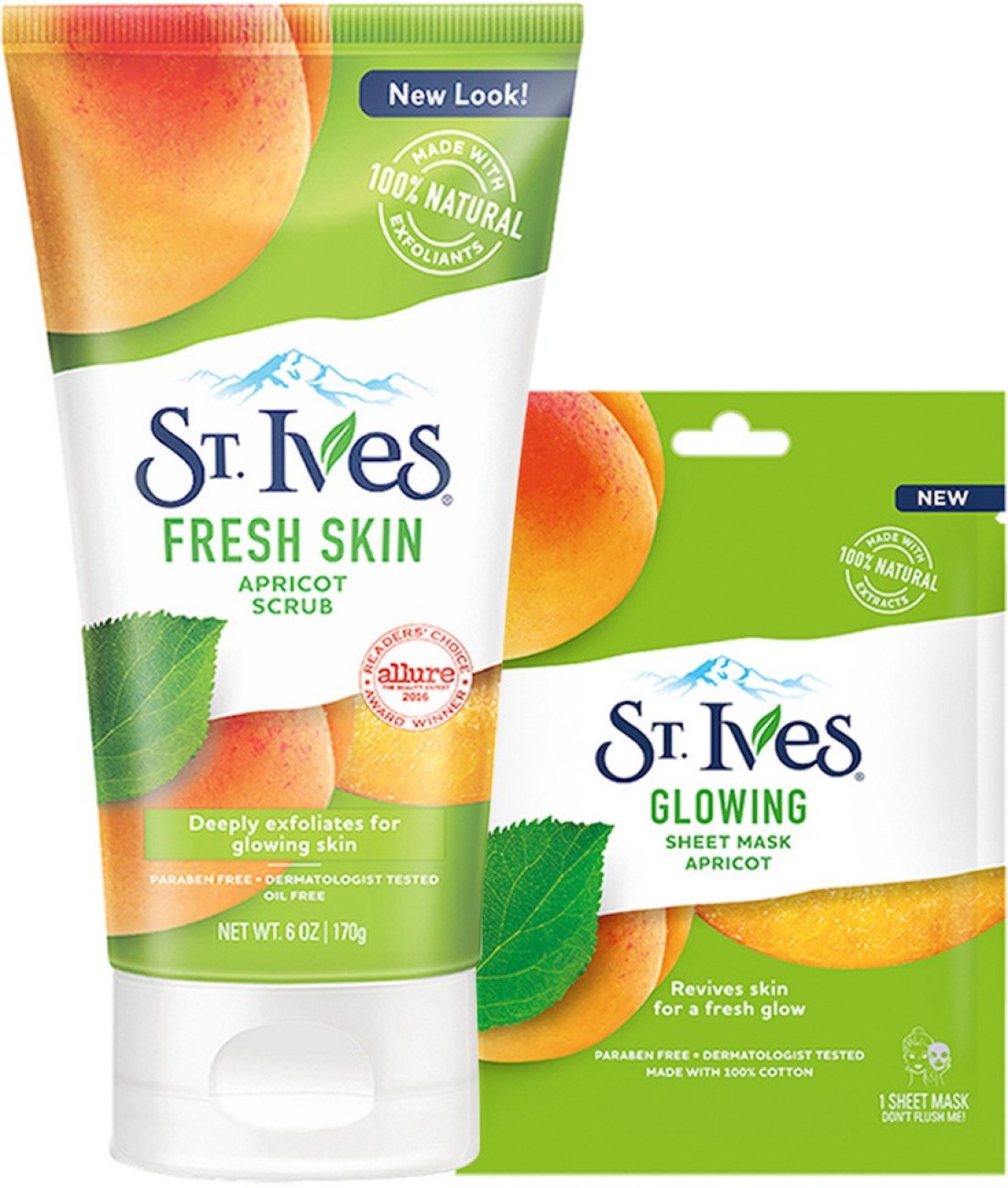 St. Ives Fresh Skin Apricot Face Scrub 6 oz