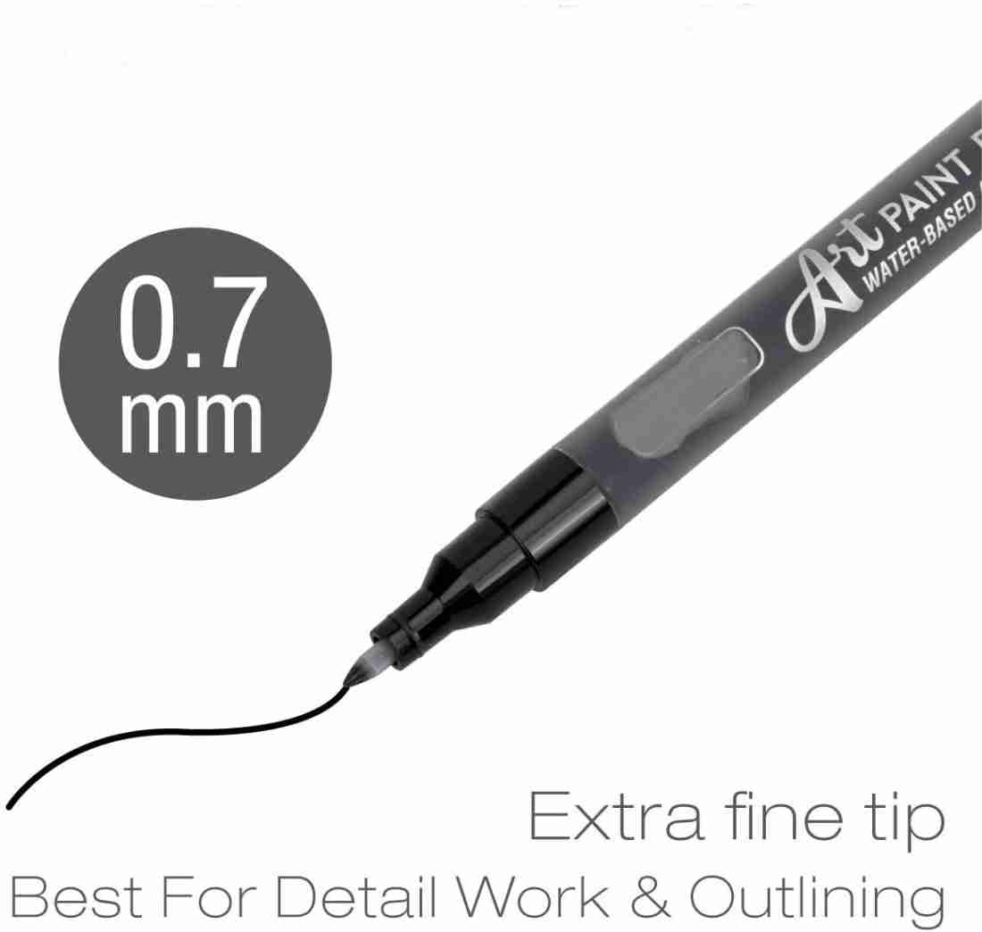Acrylic Paint Pen, WHITE 7mm