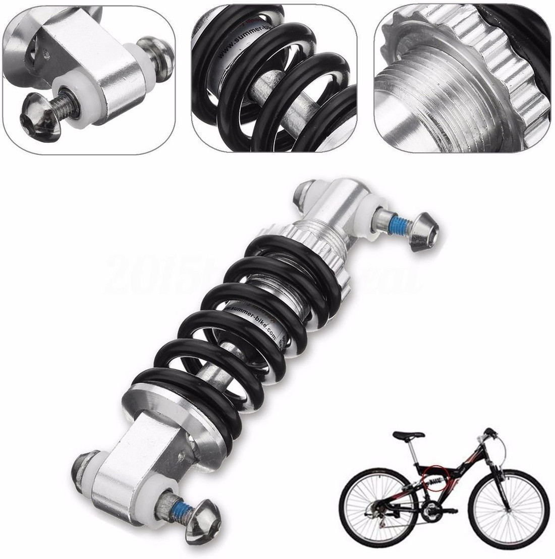 Protos India.Net Cycle Shocker Absorber 125x750 LBS Shocker Suspension MTB Shocks Bicycle Brake Disk