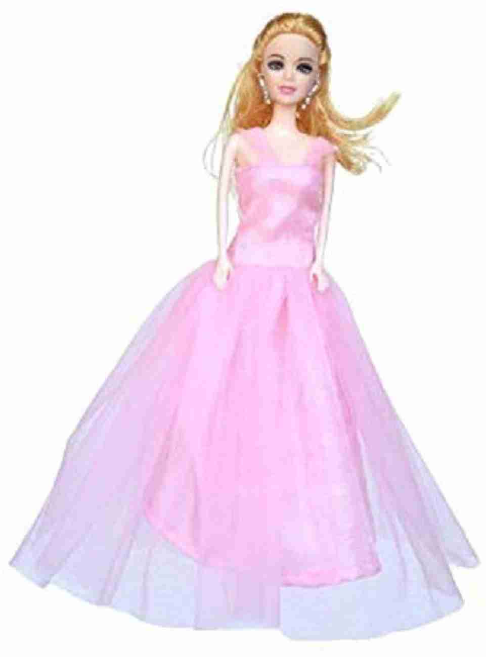 Barbie with beautiful online dress