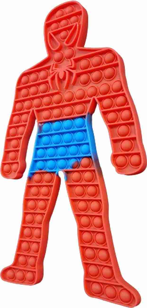 Pink green Pop It Fidget Toy Spider Man Big Size silicone Gag Toy Price in India Buy Pink green Pop It Fidget Toy Spider Man Big Size silicone Gag Toy online