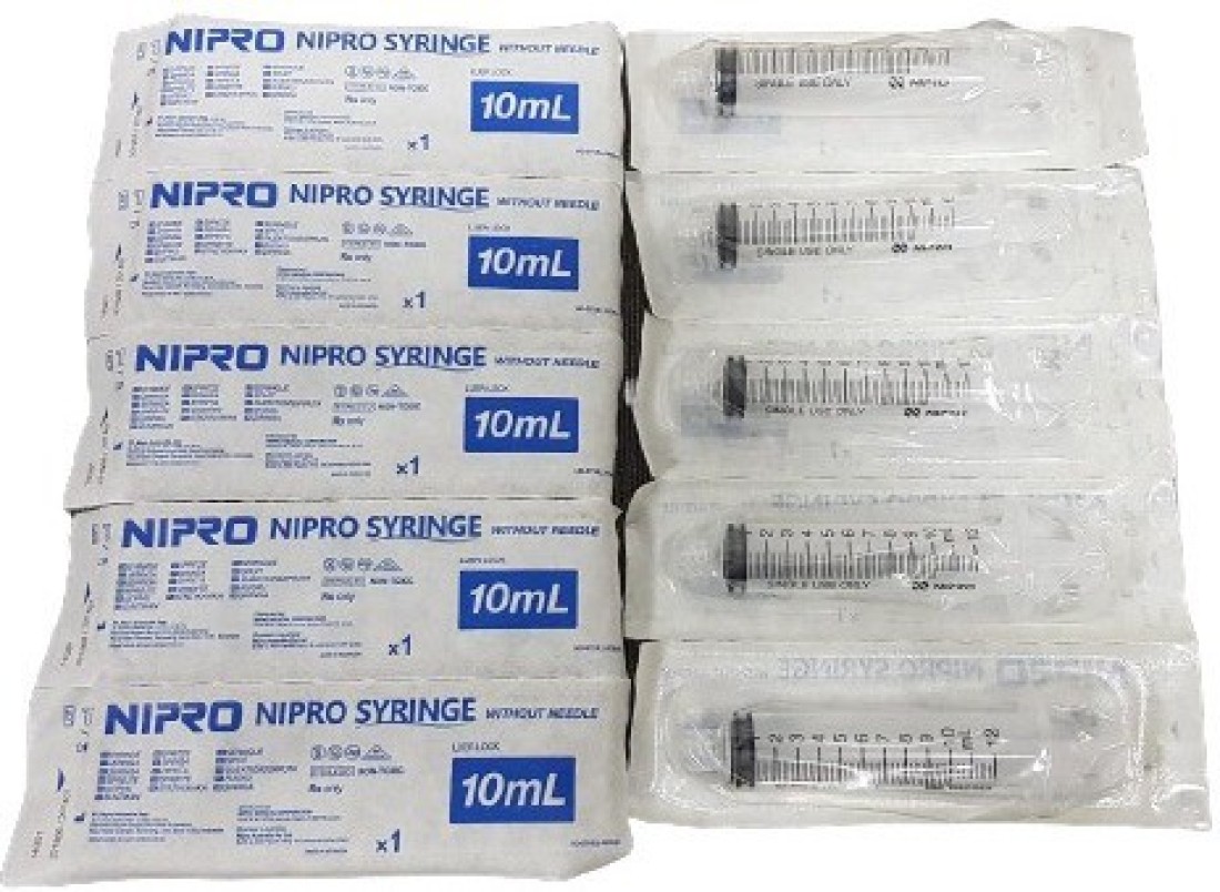 NIPRO DISPOSABLE SINGLE SUE ONLY SYRINGE IN ( 3ML X 50PICS. ) Medical  Needle Price in India - Buy NIPRO DISPOSABLE SINGLE SUE ONLY SYRINGE IN (  3ML X 50PICS. ) Medical