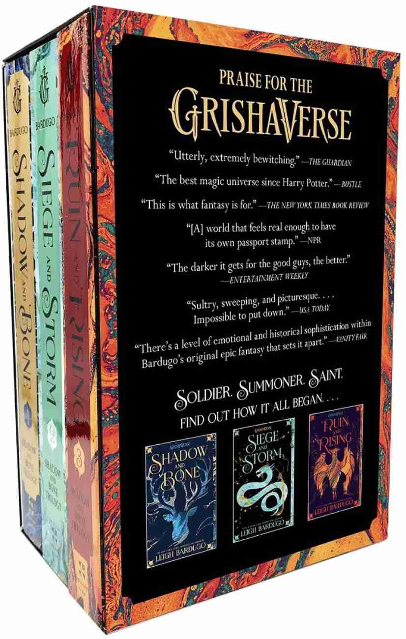 The Shadow And Bone Trilogy Boxed Set: Shadow And Bone, Siege And Storm,  Ruin And Rising: Buy The Shadow And Bone Trilogy Boxed Set: Shadow And Bone,  Siege And Storm, Ruin And