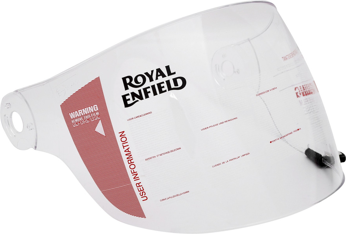 Helmet visor clearance royal enfield