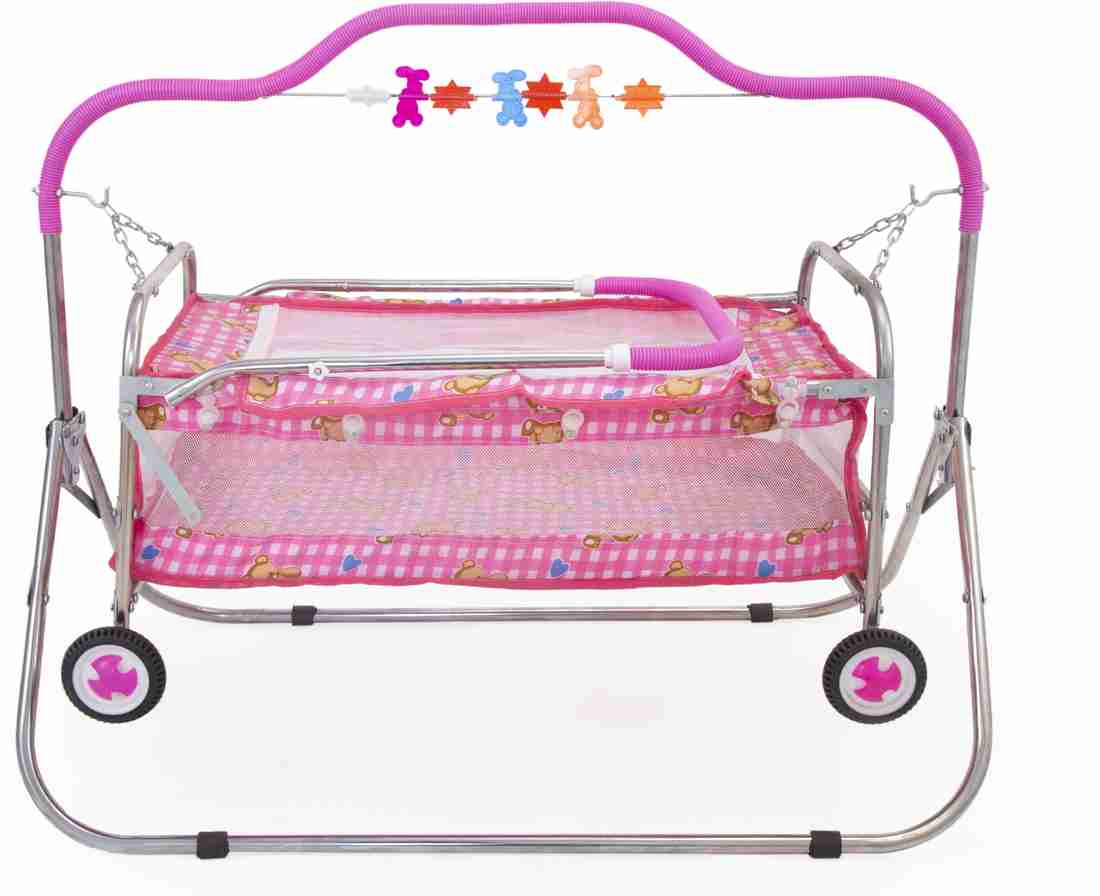 New Born Baby Cradle Baby jhula Baby palna Baby Bedding Bassinet with Mosquito Buy Baby Care Products in India Flipkart