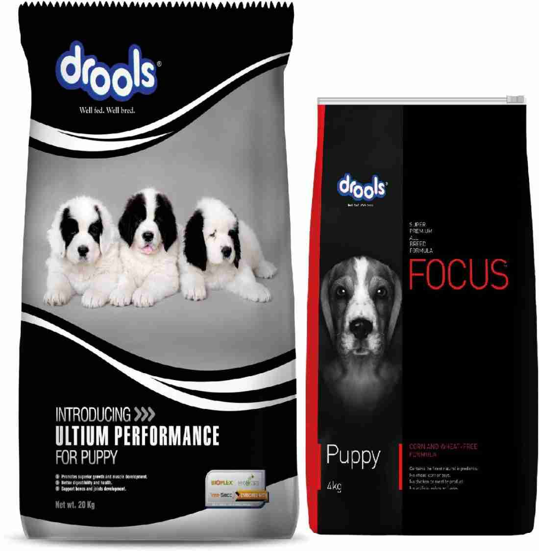 Drools ultium performance puppy dog store food 20kg