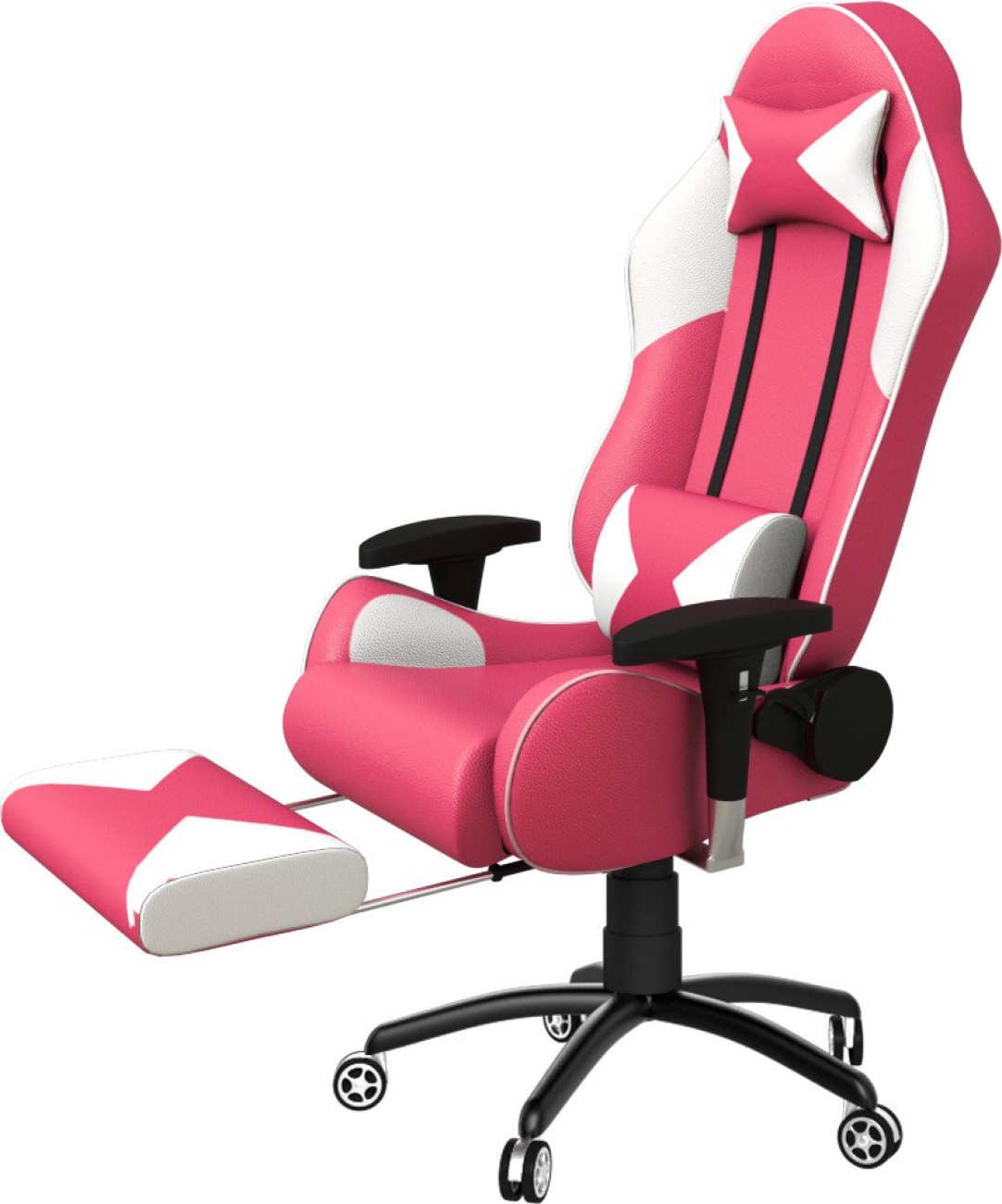 Office chair with discount footrest