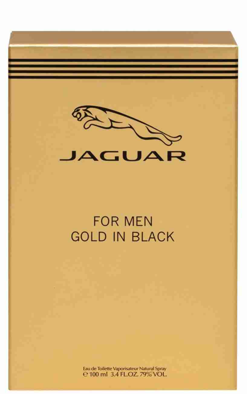 Jaguar gold sale in black perfume